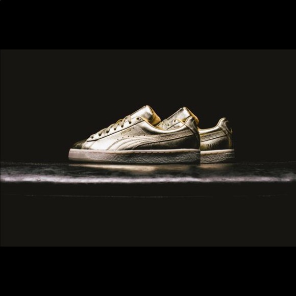 Puma Suede Jr 50th Gold - Picture 2 of 6